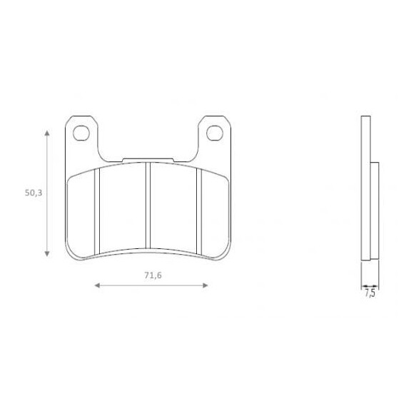 Klocki hamulcowe przód FT4117 Kawasaki Z 1000 ZX10R Suzuki GSXR 600 1000