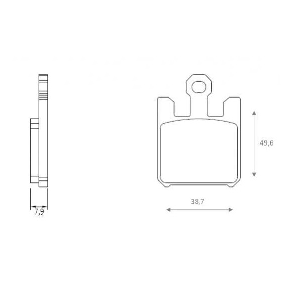 Klocki hamulcowe przód FT4119 Kawasaki ZX10R ZX6R ZX12R