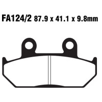 Klocki hamulcowe przód FA124/2 Cagiva Elefant 750 Honda GL 1500 NX 500