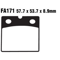 Klocki hamulcowe przód FA171 BMW K 75 100 R 80 100