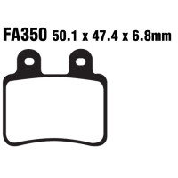 Klocki hamulcowe przód FA350 Derbi Boulevard 125 Yamaha XT 125 DT 50