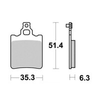 Klocki hamulcowe przód S1067