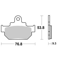 Klocki hamulcowe przód Suzuki DR 600 85-89