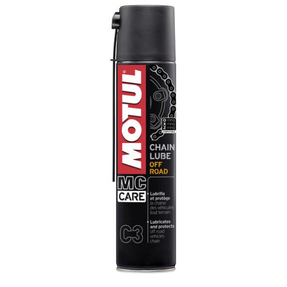 Smar do łańcucha Motul C3 OFF ROAD 400 ml - żółty