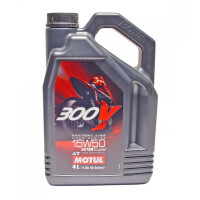 Olej silnikowy Motul 300V 15W50 Factory Line 4L Syntetyczny