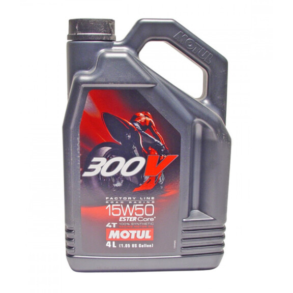 Olej silnikowy Motul 300V 15W50 Factory Line 4L Syntetyczny