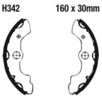 Szczęki hamulcowe przód H342 Honda TRX 350 86-88