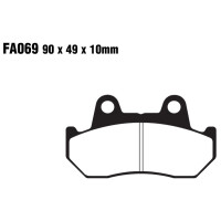 Klocki hamulcowe tył FA069HH Honda CB 900 CX 500 650 GL 1100