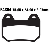 Klocki hamulcowe tył FA304HH BMW K 1200 99-09 R 1200 CL 03-05