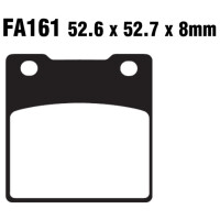 Klocki hamulcowe tył FA161 Kawasaki ZRX 1200 ZXR 400 750 ZZR 1100 ZX12R
