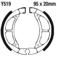 Szczęki hamulcowe tył Y519 Yamaha CA 50 CG 50 LC 50