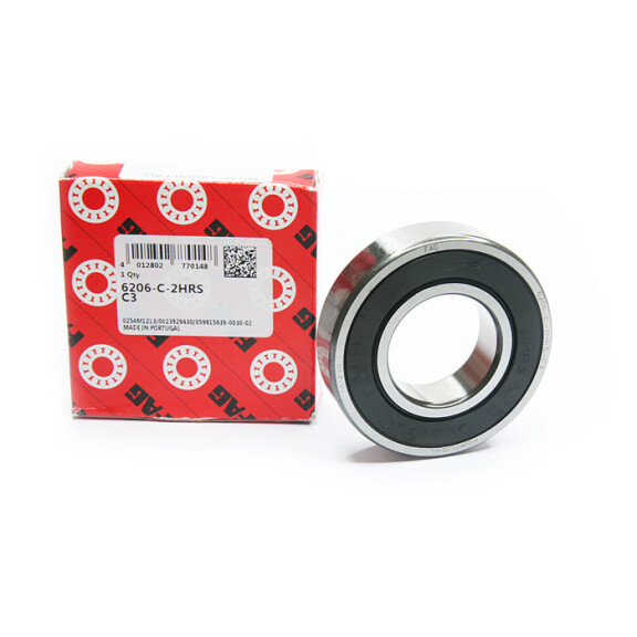 Łożysko 6206 2RS C3 30x62x16mm