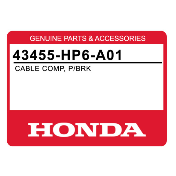 Linka hamulca ręcznego Honda TRX 700 08-11