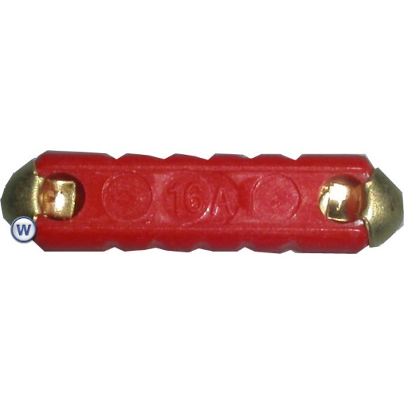 Bezpiecznik ceramiczny 16A 16amp czerwony