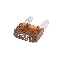 Bezpiecznik mini 7.5A 7.5amp brązowy