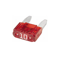 Bezpiecznik mini 10A 10amp czerwony