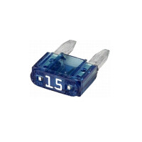 Bezpiecznik mini 15A 15amp niebieski
