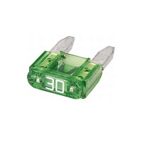 Bezpiecznik mini 30A 30amp zielony