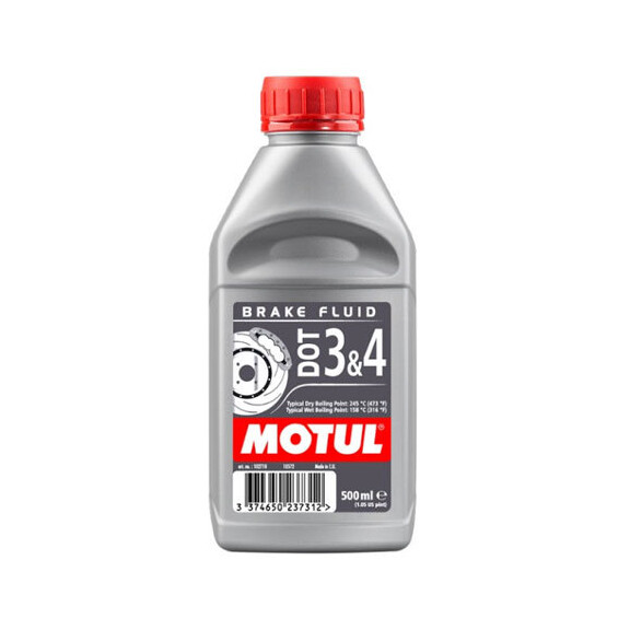 Płyn hamulcowy Motul DOT 3&4 -  0,5L Syntetyczny