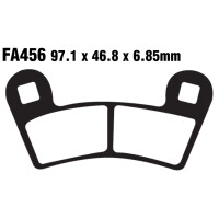 Klocki hamulcowe przód FA456TT Polaris Outlaw 450 525 Ranger RZR 800