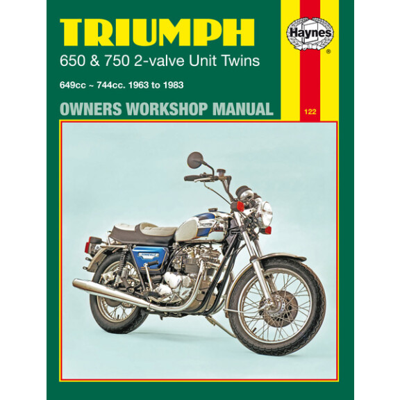 Instrukcja serwisowa Triumph 650 and 750 Twins 63-83 wersja elektroniczna