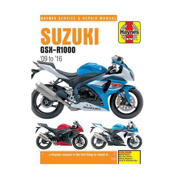 Instrukcja serwisowa Suzuki GSX-R 1000 09-16