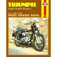 Instrukcja serwisowa Triumph Trident 69-75 BSA Rocket 69-72 wersja elektroniczna
