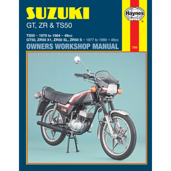 Instrukcja serwisowa Suzuki GT 50 TS 50 ZR 50 77-90 wersja elektroniczna