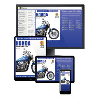 Instrukcja serwisowa Honda VT 600 750 Shadow wersja elektroniczna