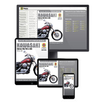 Instrukcja serwisowa Kawasaki Vulcan VN 700 750 800 wersja elektroniczna