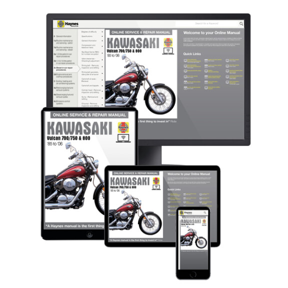 Instrukcja serwisowa Kawasaki Vulcan VN 700 750 800 wersja elektroniczna