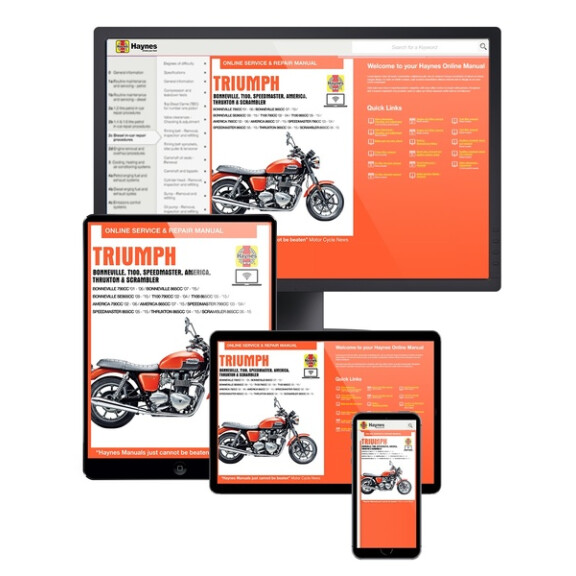 Instrukcja serwisowa Triumph America Bonneville 01-15 wersja elektroniczna