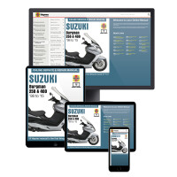 Instrukcja serwisowa Suzuki AN 250 400 Burgman 98-15 wersja elektroniczna