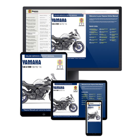 Instrukcja serwisowa Yamaha XJ6-N XJ6-S 09-15 wersja elektroniczna