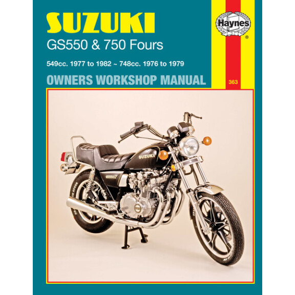 Instrukcja serwisowa Suzuki GS 550 750 wersja elektroniczna