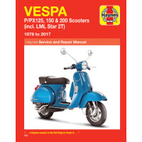 Instrukcja serwisowa Vespa P 125 200 PX 125 200 wersja elektroniczna