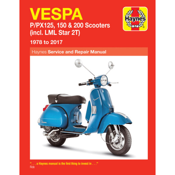 Instrukcja serwisowa Vespa P 125 200 PX 125 200 wersja elektroniczna