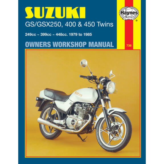 Instrukcja serwisowa Suzuki GS 400 425 450 GSX 400 425 450 wersja elektroniczna