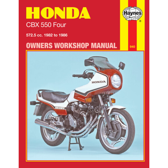 Instrukcja serwisowa Honda CBX 550 82-86 wersja elektroniczna