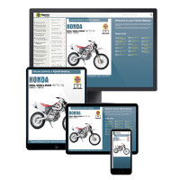 Instrukcja serwisowa Honda XR 250 86-90 XR 400 97-99 wersja elektroniczna