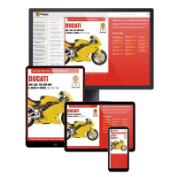 Instrukcja serwisowa Ducati 600 750 900 2-valve V-Twins wersja elektroniczna