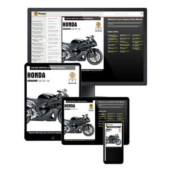 Instrukcja serwisowa Honda CBR 600 RR 04-12 wersja elektroniczna