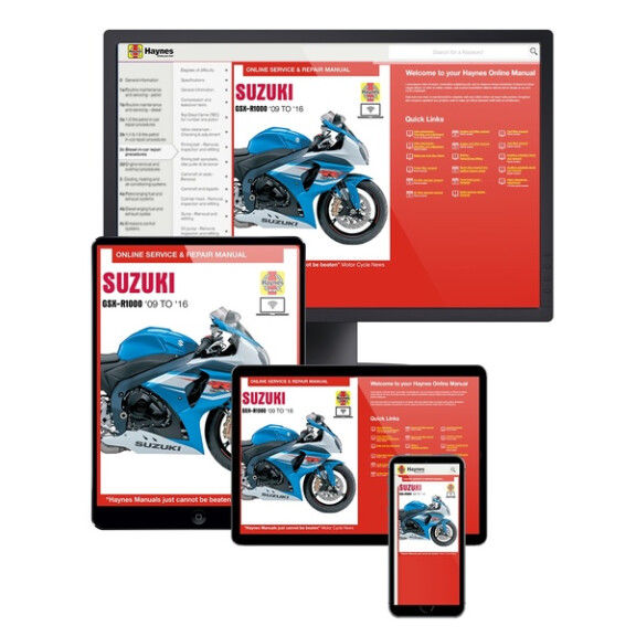 Instrukcja serwisowa Suzuki GSX-R 1000 09-16 wersja elektroniczna