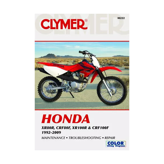 Instrukcja serwisowa Honda XR CRF 92-09 wersja elektroniczna