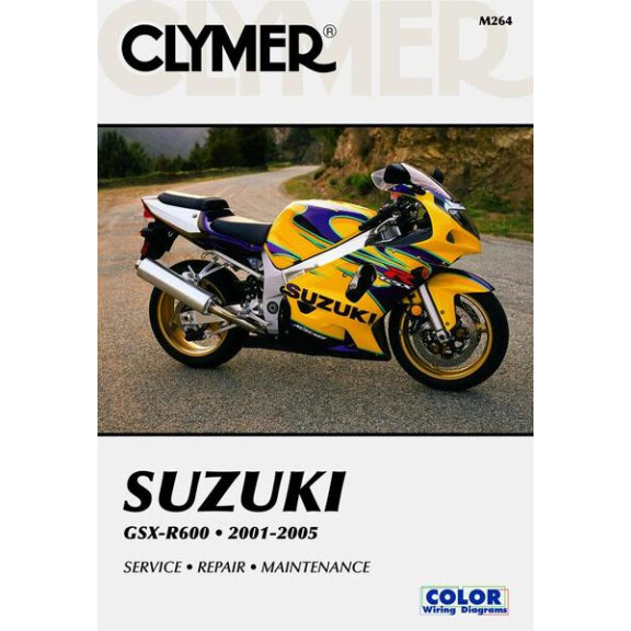 Instrukcja serwisowa Suzuki GSXR 600 01-05 wersja elektroniczna