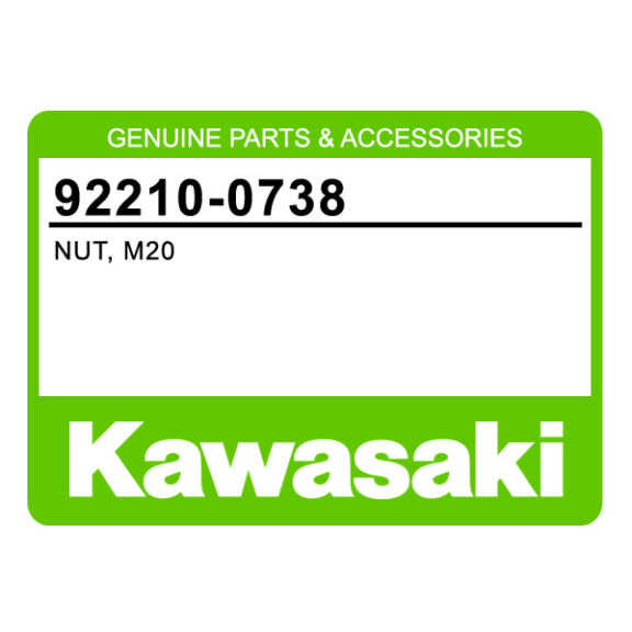 Nakrętka przedniej zębatki Kawasaki ER6 KLE 650 ZZR 1400 (ZX 1400)
