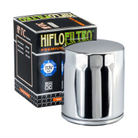Filtr oleju HiFlo HF171C chromowany