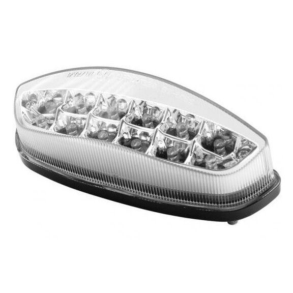 Lampa tylna LED biała przeźroczysta Yamaha YZFR 125 08-16