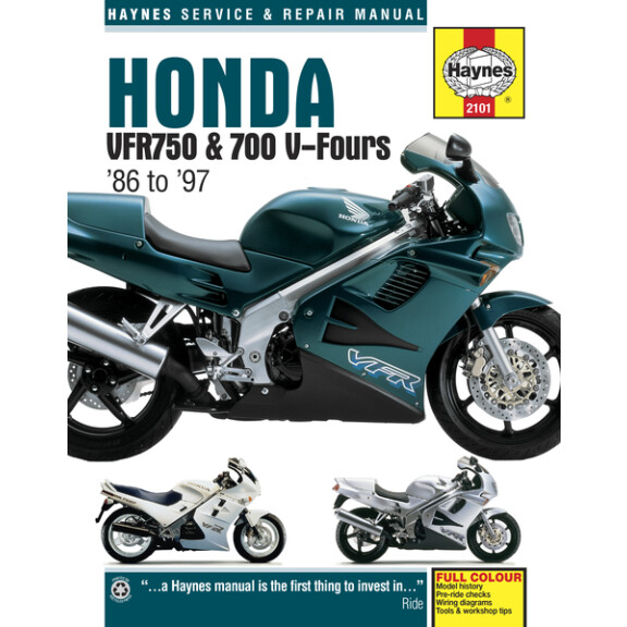 Instrukcja serwisowa Honda VFR 750 86-97