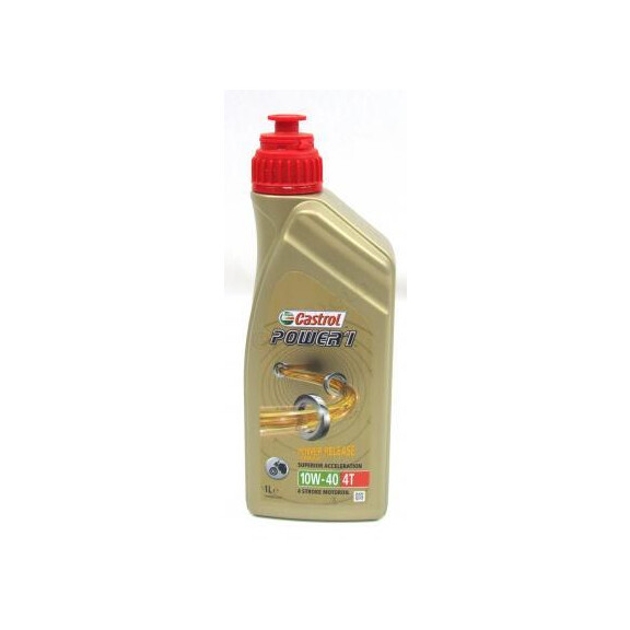 Olej silnikowy - Castrol Power 1 - Pół syntetyk 10W40 - 1 litr